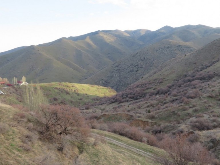 mountains in Aksu Zhabagly National park