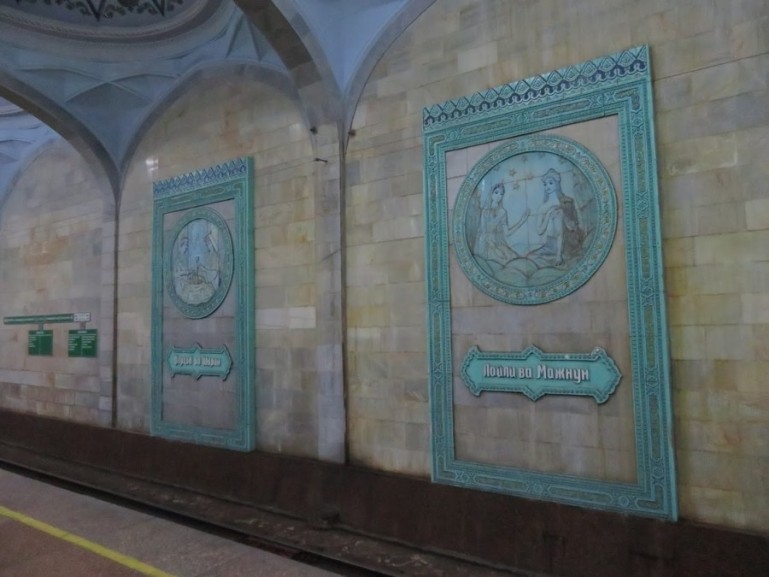 Alisher navoi is among the most beautiful stations of all the Tashkent metro stations