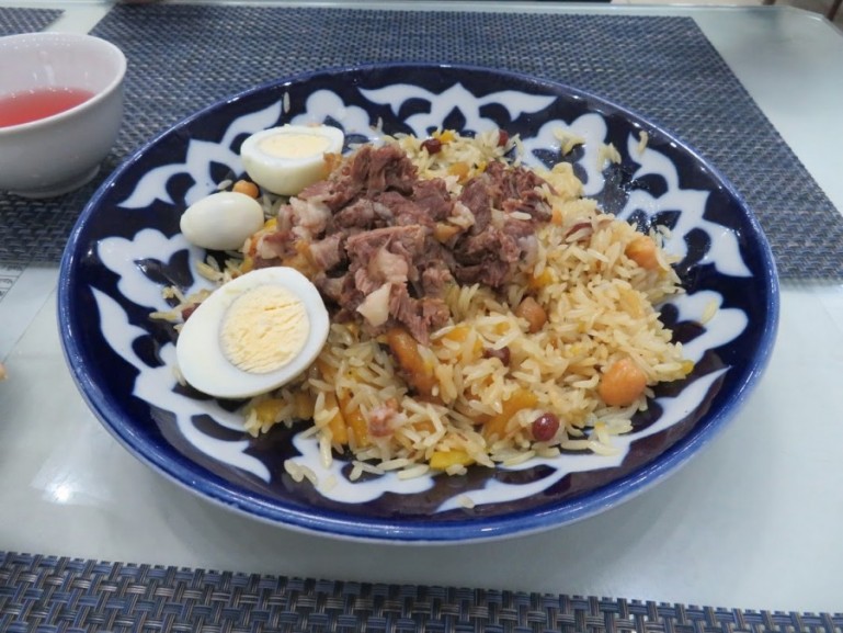 Tajikistan claims plov to be one of their national tajik foods and part of their cultural heritage