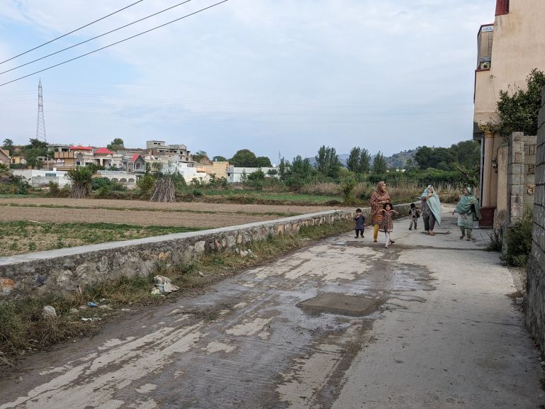 Walking around Taxila
