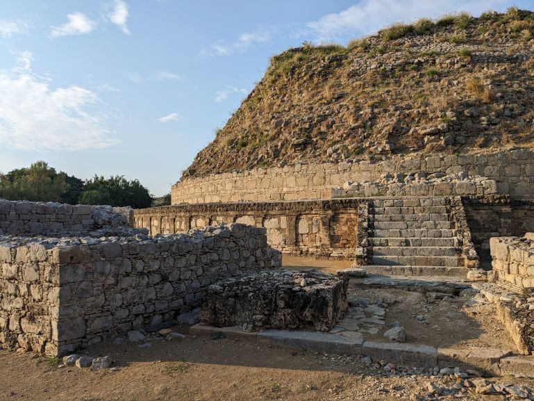 Dharmarajika stupa in Taxila