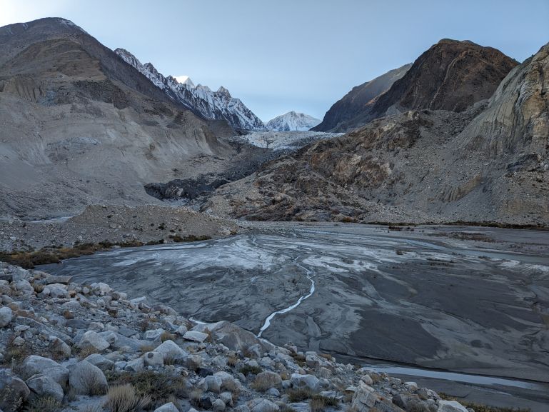 Former glacial lake