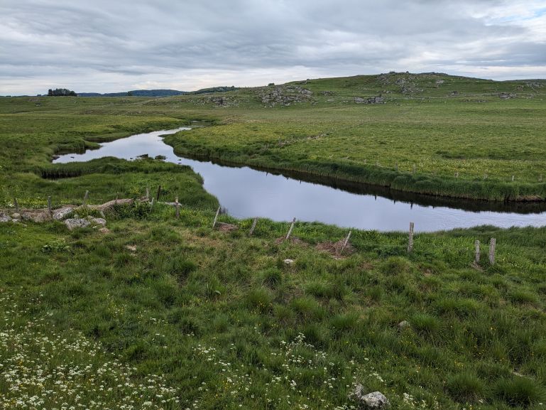The Aubrac highlands on the Via Podiensis