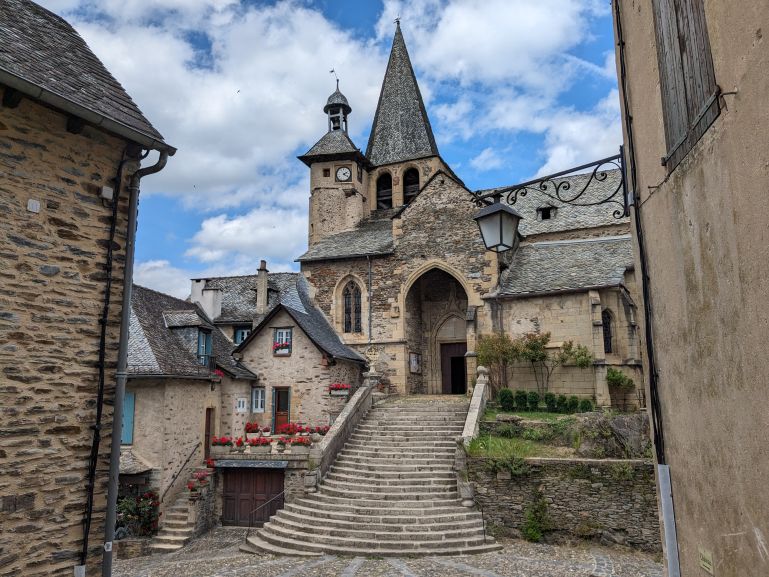 Estaing is one of the most beautiful villages on the Via Podiensis