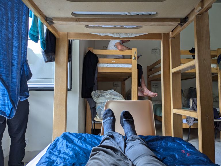 A pilgrims hostel on the via podiensis