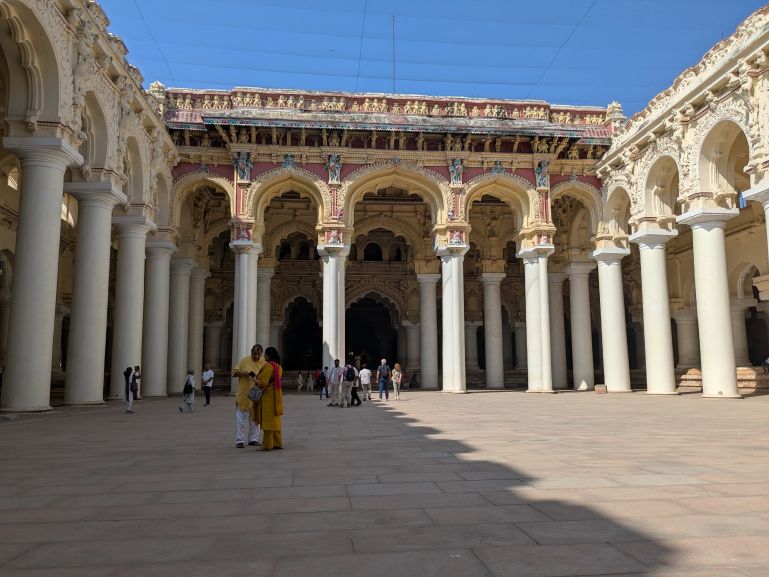 Thirumalai Nayakkkar palace in Madurai