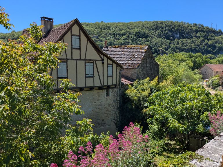 The Célé Valley variant of the french Camino le Puy