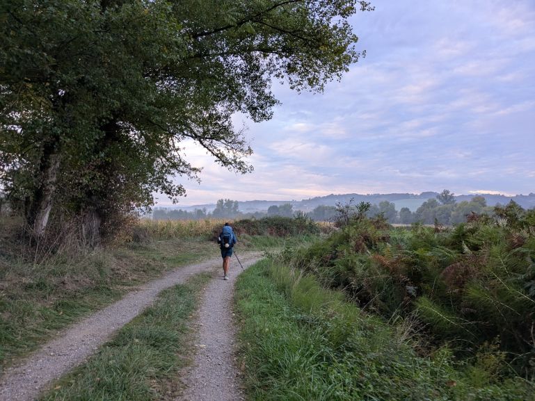 Leaving Arzacq Arraziguet in the morning
