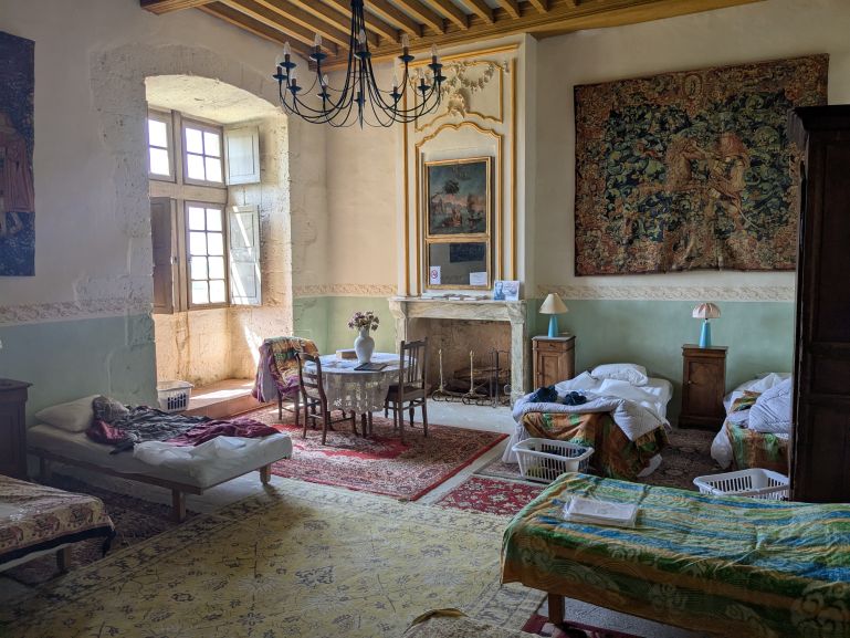 Feeling like a princess at Chateau de Flamarens