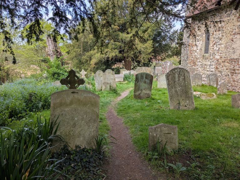 St.Martin's church is the oldest church on the Via Francigena in England