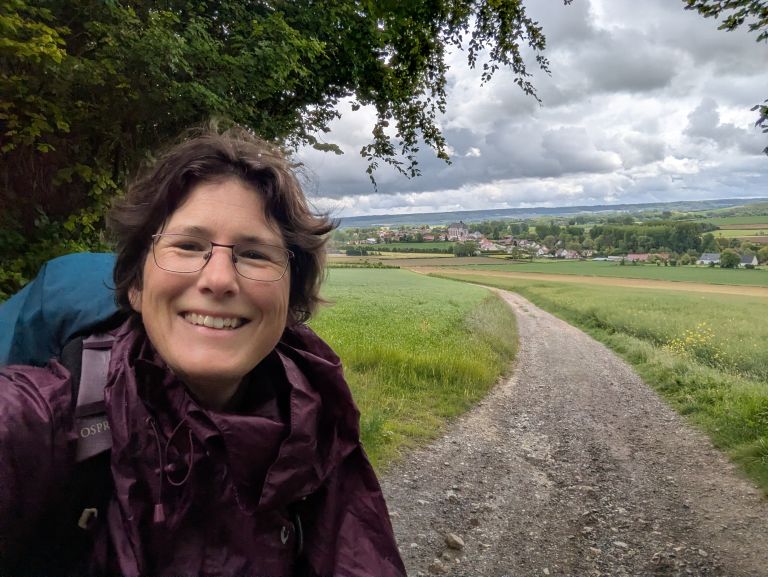 Hiking the Via Francigena in France as a solo female traveller