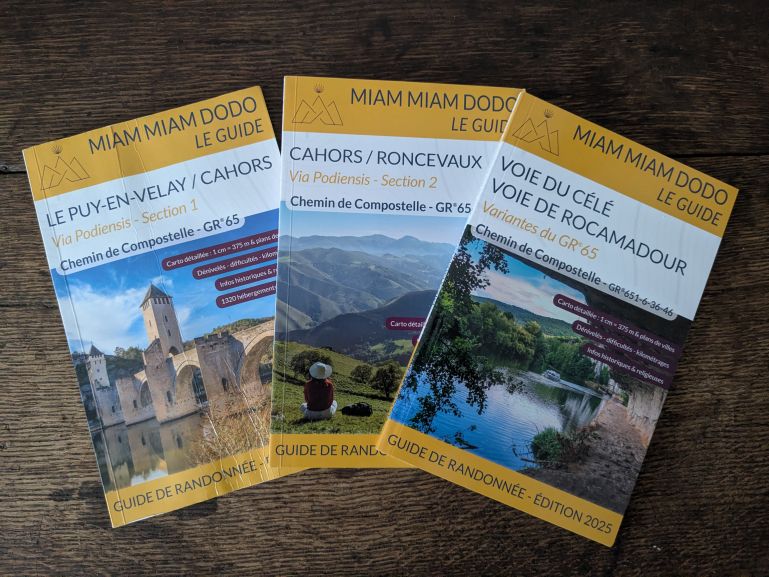 Miam Miam Dodo offers the best guide books about the Via Podiensis